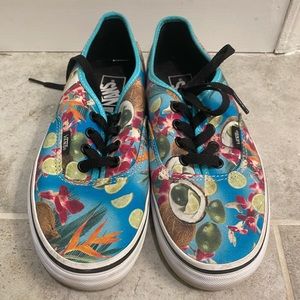 Lime and coconut VANS